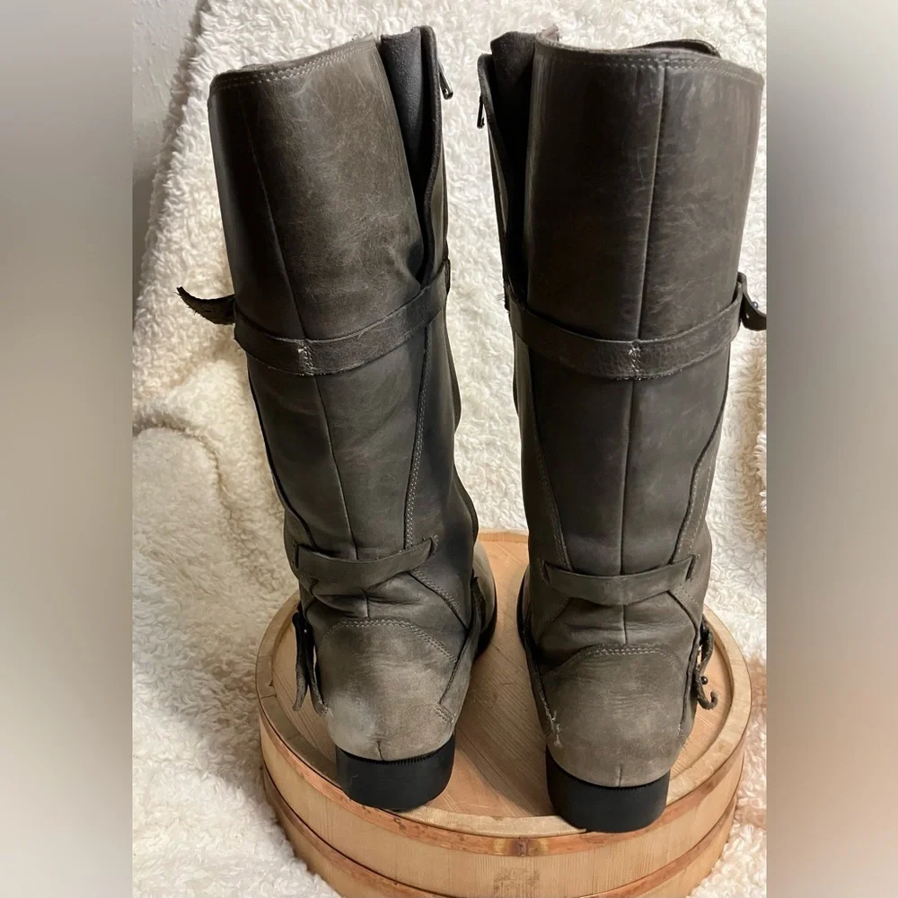 Teva De La Vina Tall Waterproof Leather Riding Boots Size 11